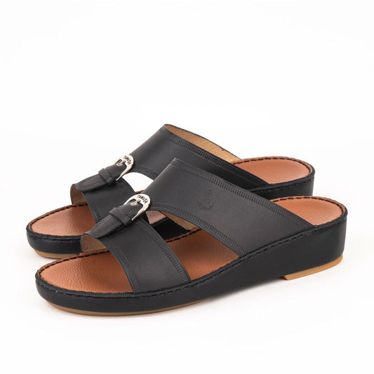 Al Tawash Calf Leather Sandal Koholy Color