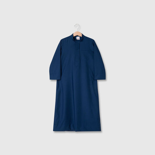Little Bedoo Dishdasha Navy Blue 18M To 4Y