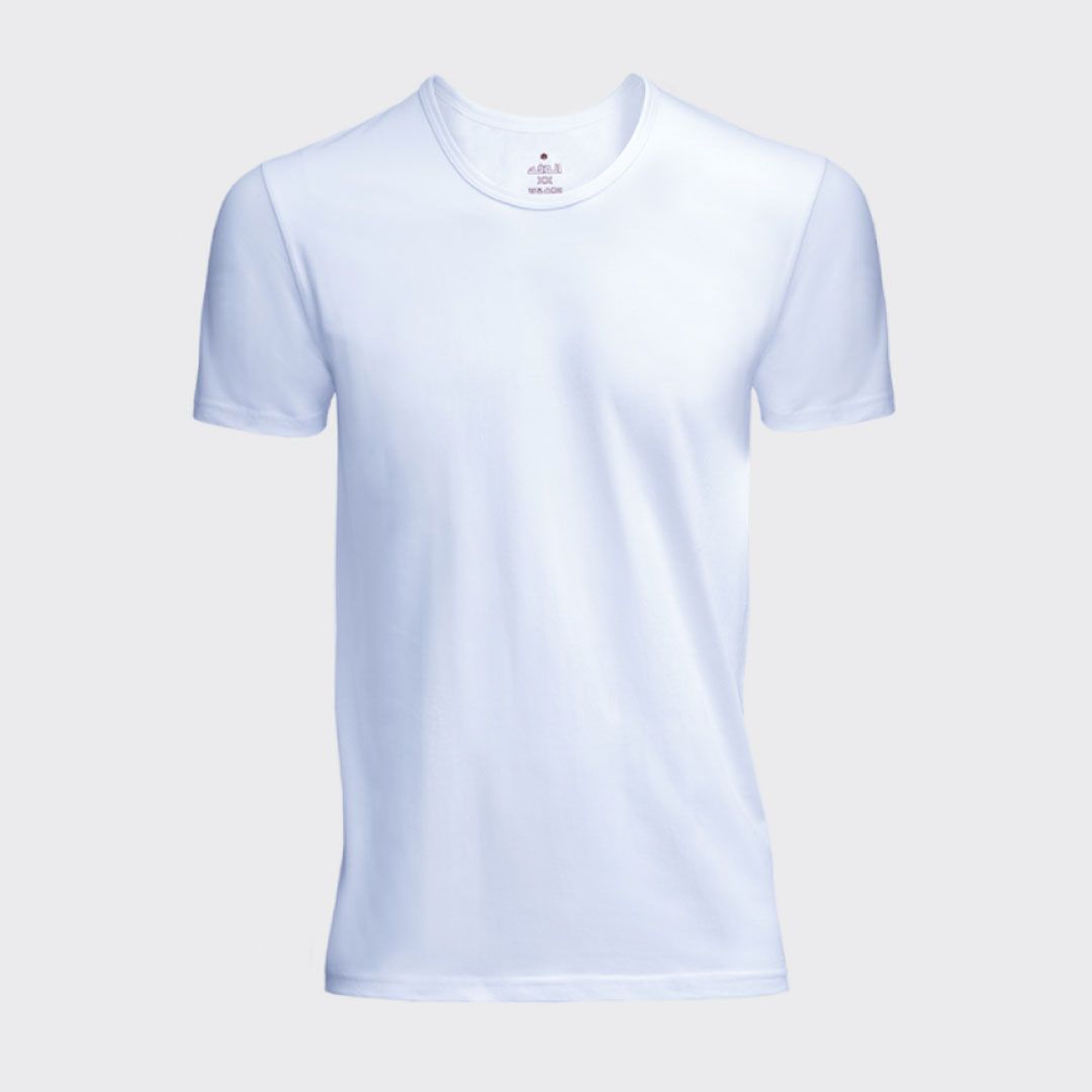 Al Daffah Undershirt Half For Men White Color