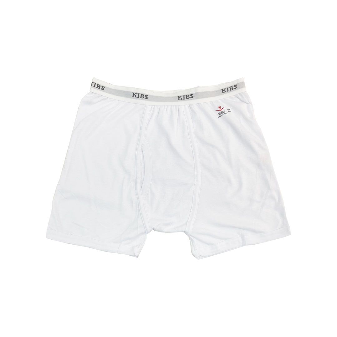 Kibs Boxer Rambo Rubber Elastic White Color
