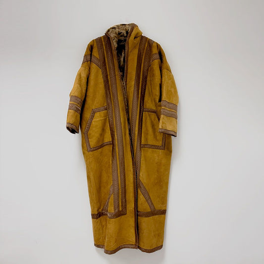 Winter Bisht Light Brown Color
