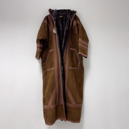 Winter Bisht Brown Color